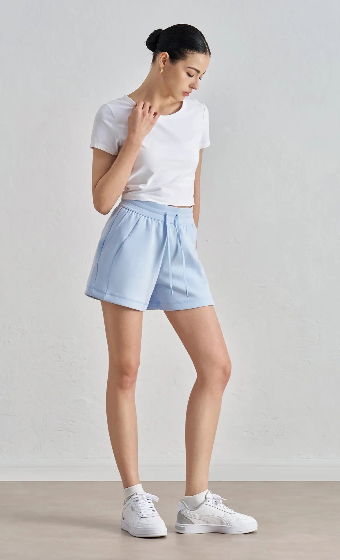 FlexEase Drawstring 5" Shorts opelle motion