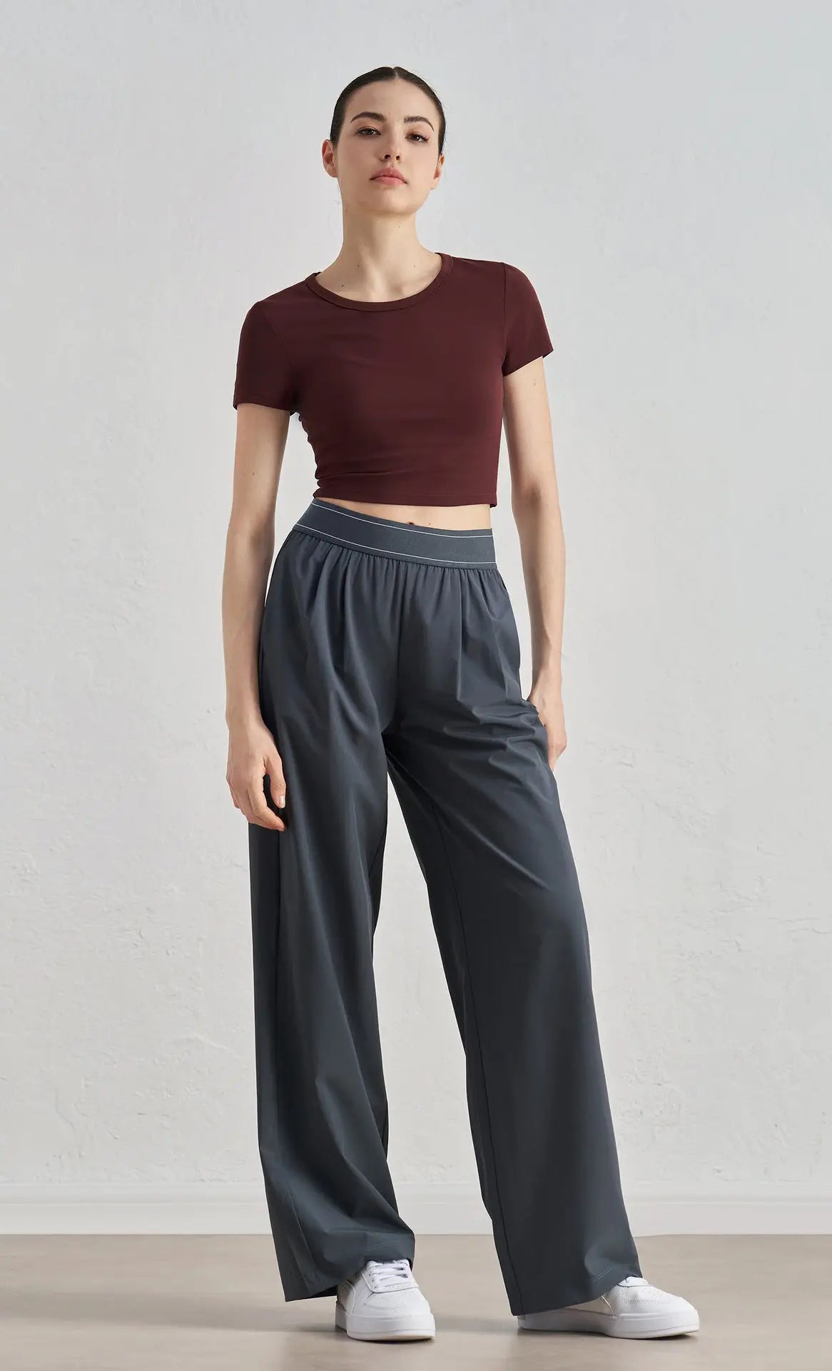 DrapeFlex High-Waist Studio Pants opelle motion
