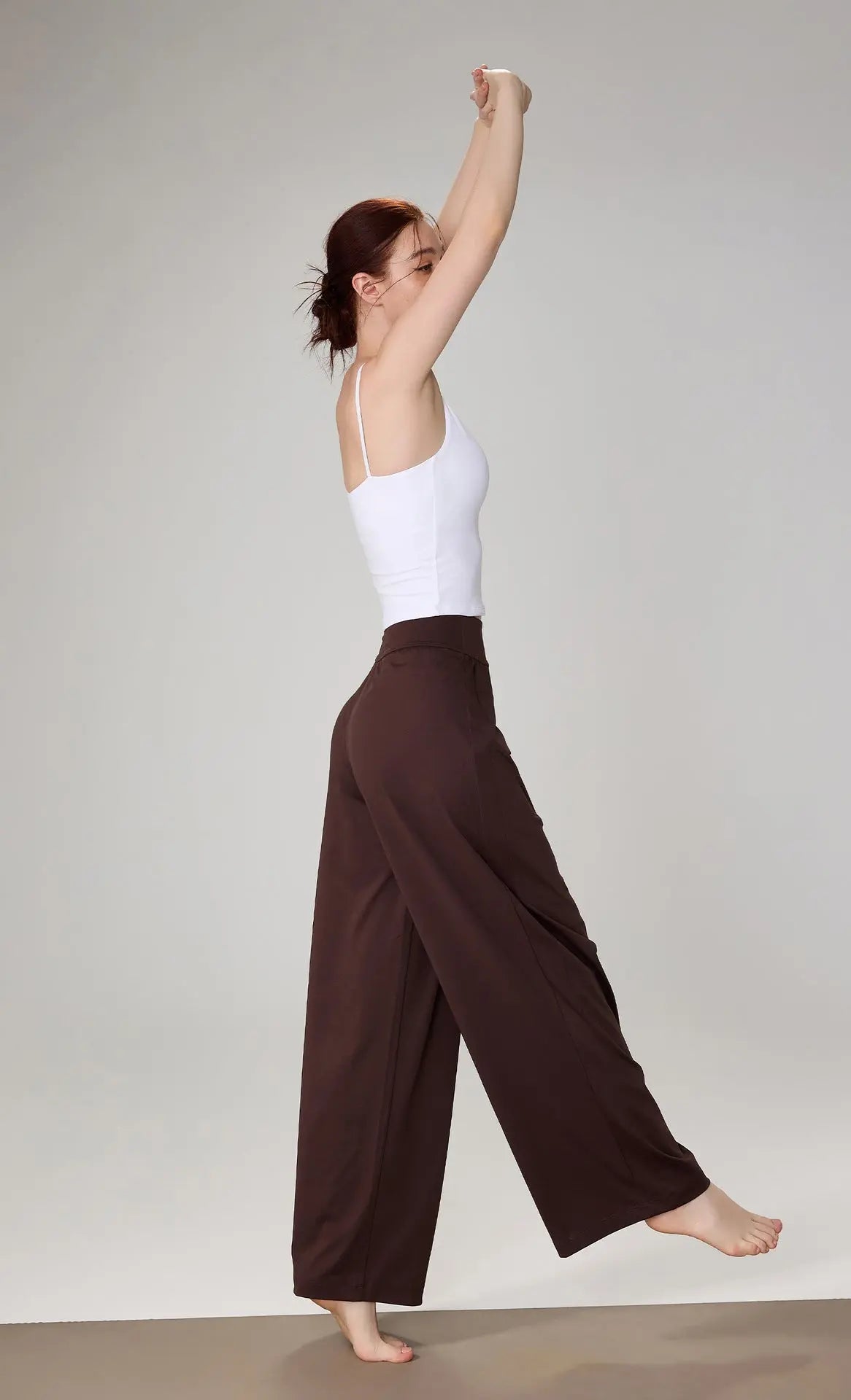 PowerFlow High-Waist Wide-Leg Yoga Pants - Opelle motion
