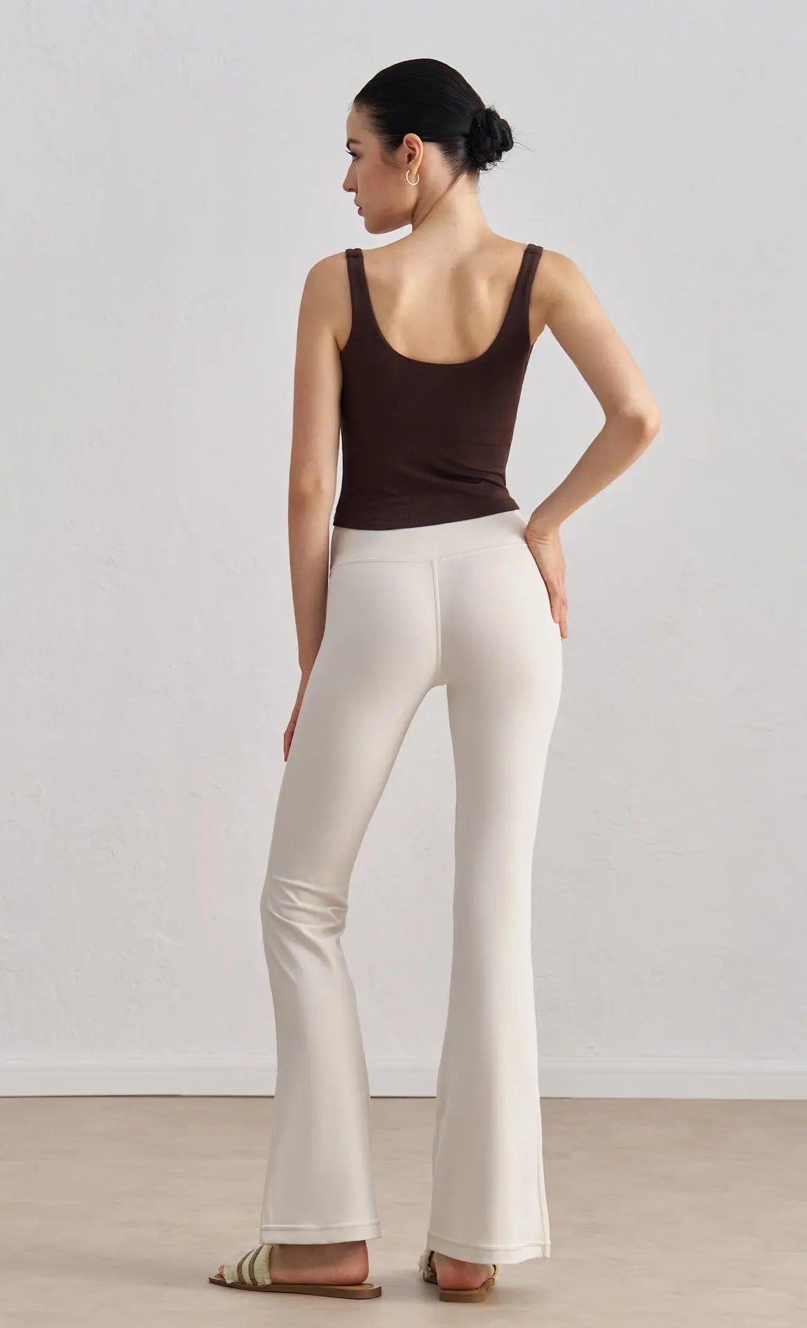 EcoEase Ribbed Yoga Bra Tank - Opelle motion