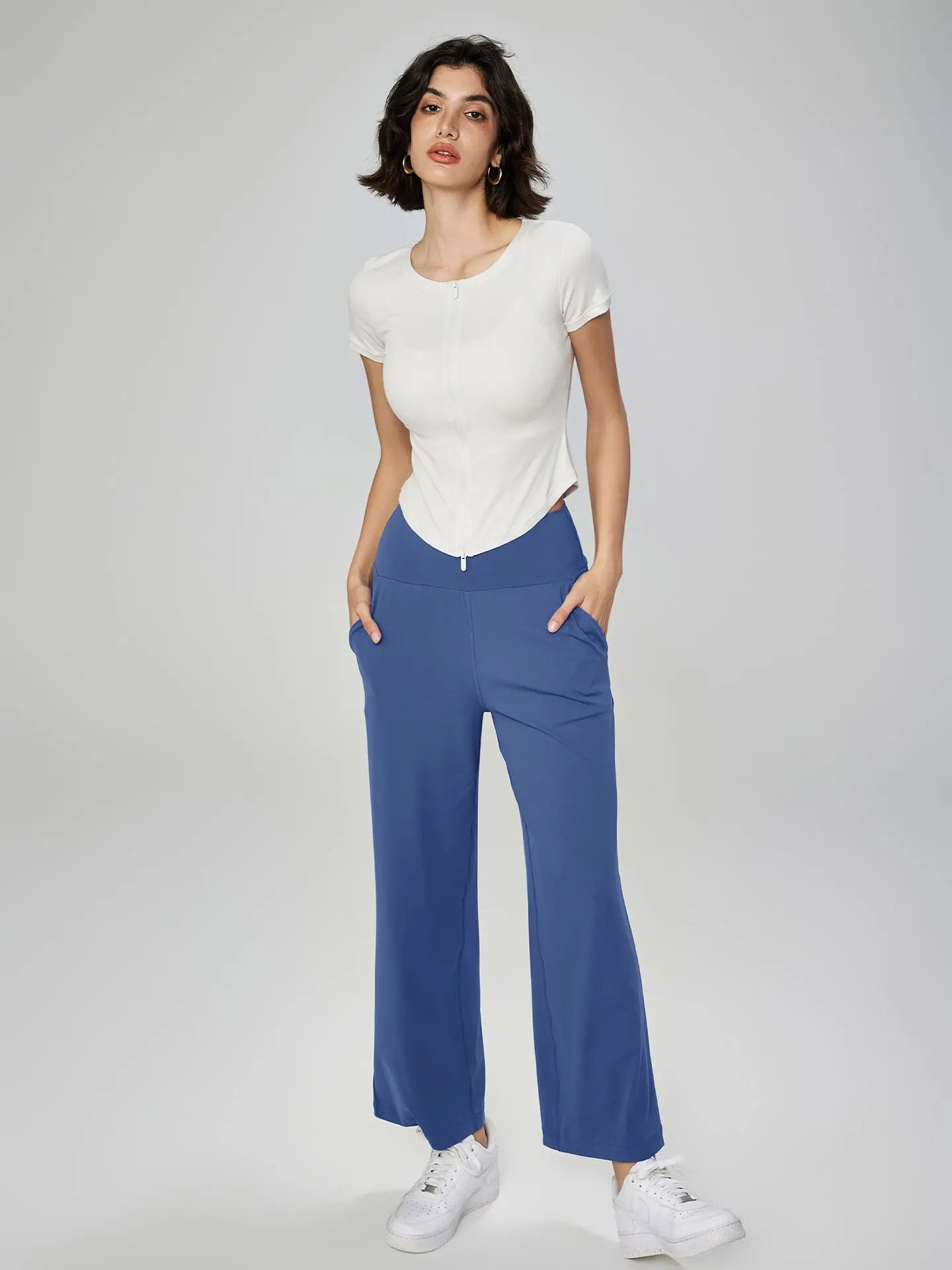 EcoEase Dual-Zip Modal Rib Top - Opelle motion