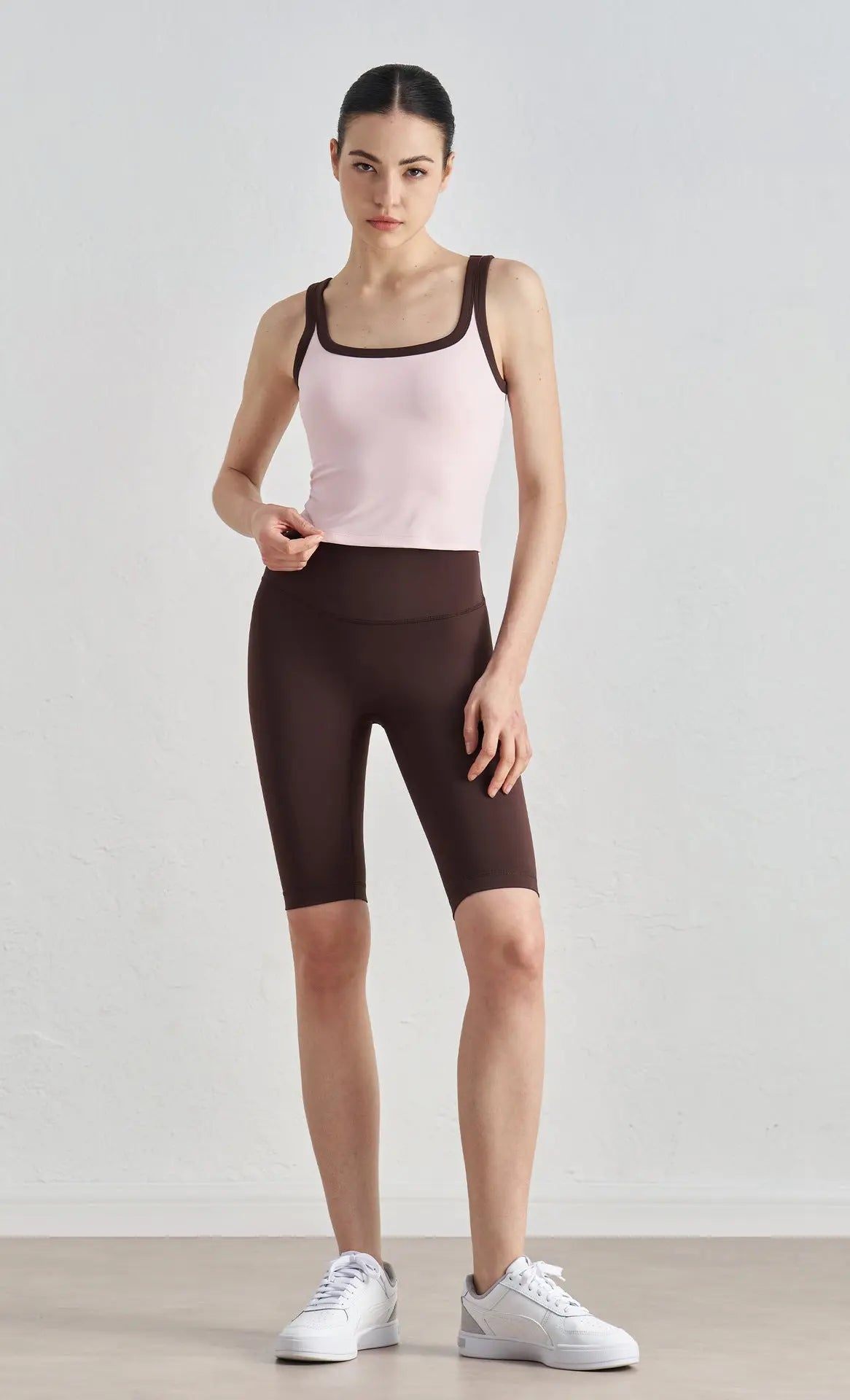 Colorblock U-Neck Sports Bra Tank opelle motion