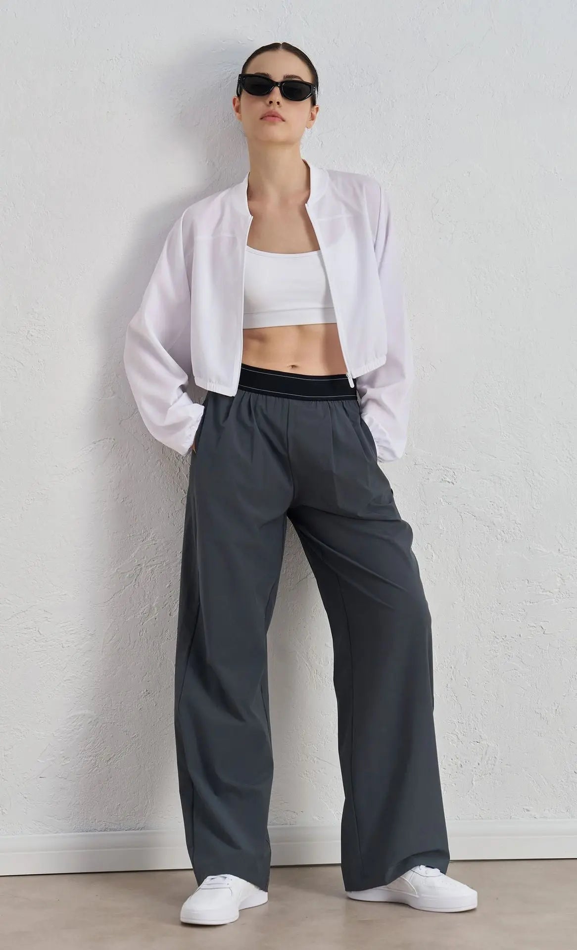 FlexFit Waist-Trimmed Crop Jacket opelle motion