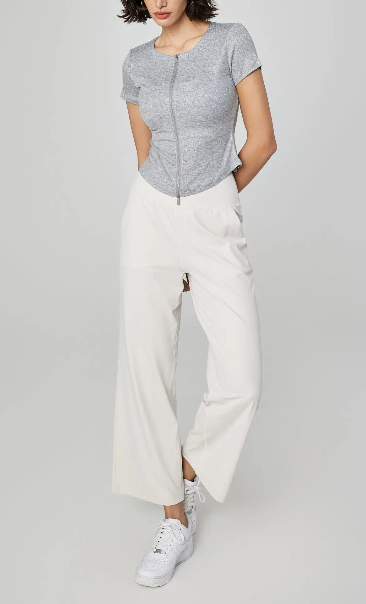 EcoEase Dual-Zip Modal Rib Top - Opelle motion