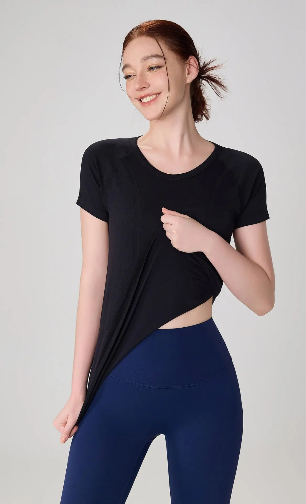 Seamless Grace Sculpt Tee opelle motion