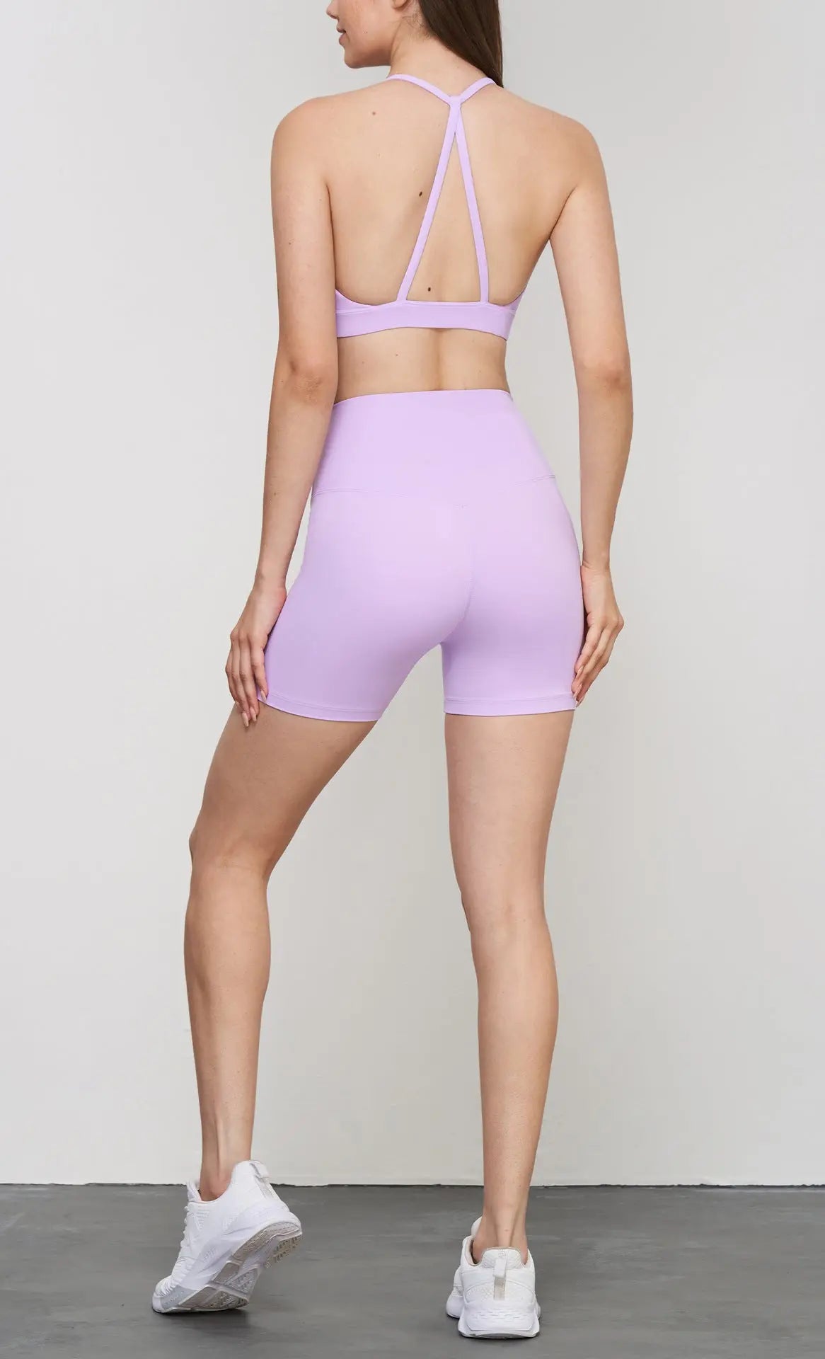 SculptLift Triangle Back Sports Bra - Opelle motion