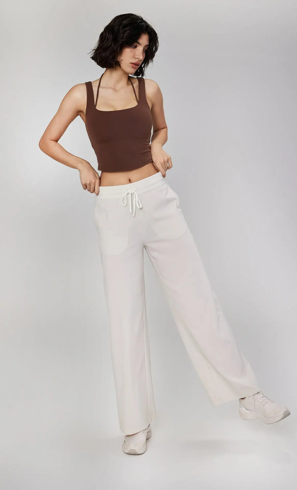 Cooling UV-Protective Wide-Leg Pants Opelle motion