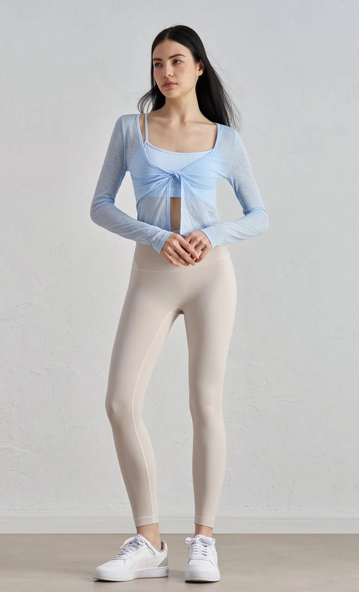 BreezeKnot Long-Sleeve Top Opelle motion
