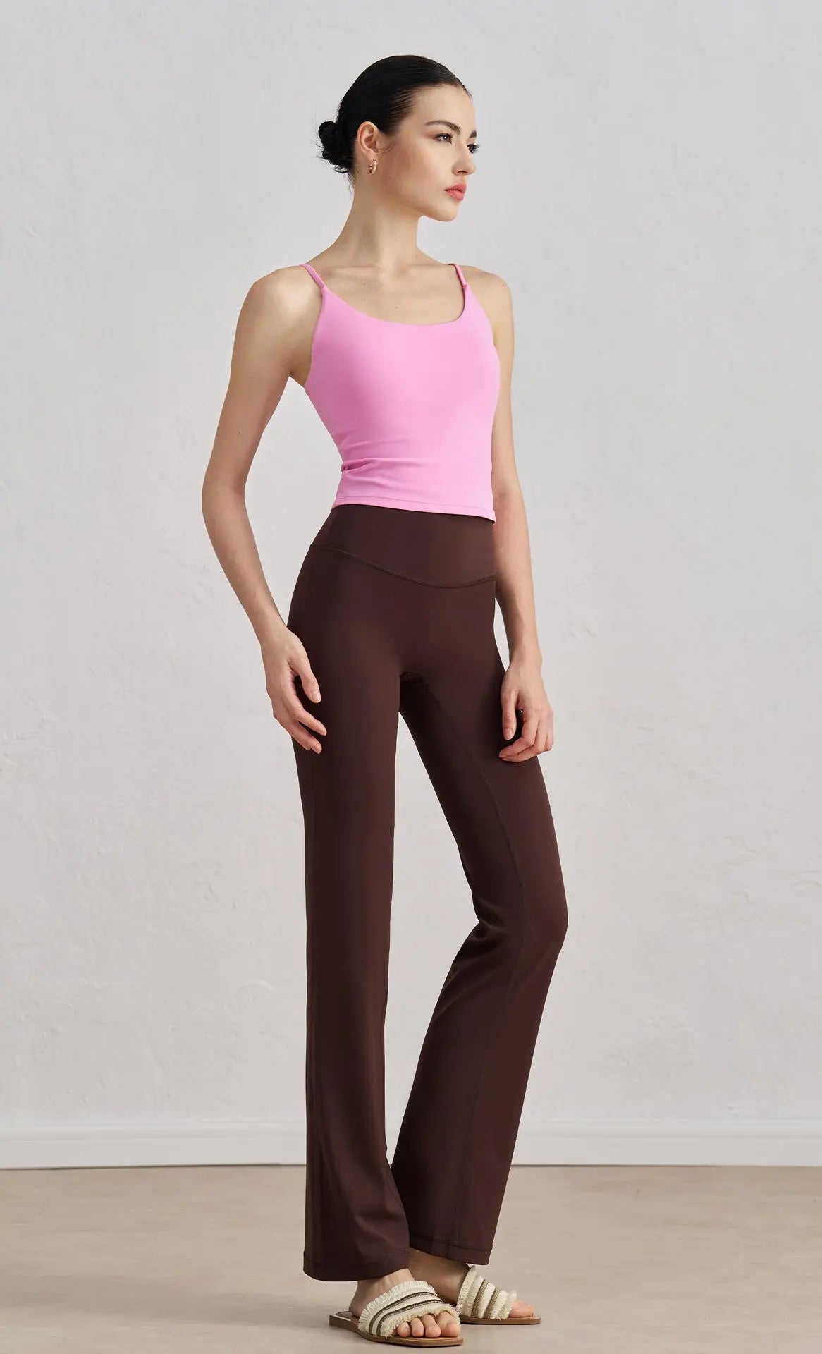 LuxeLift Strappy Yoga Bra Tank - Opelle motion